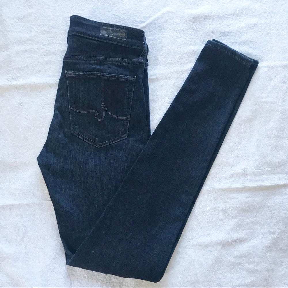 Sold AG The Farrah Skinny High Rise Stretch Jeans - Picture 1 of 5